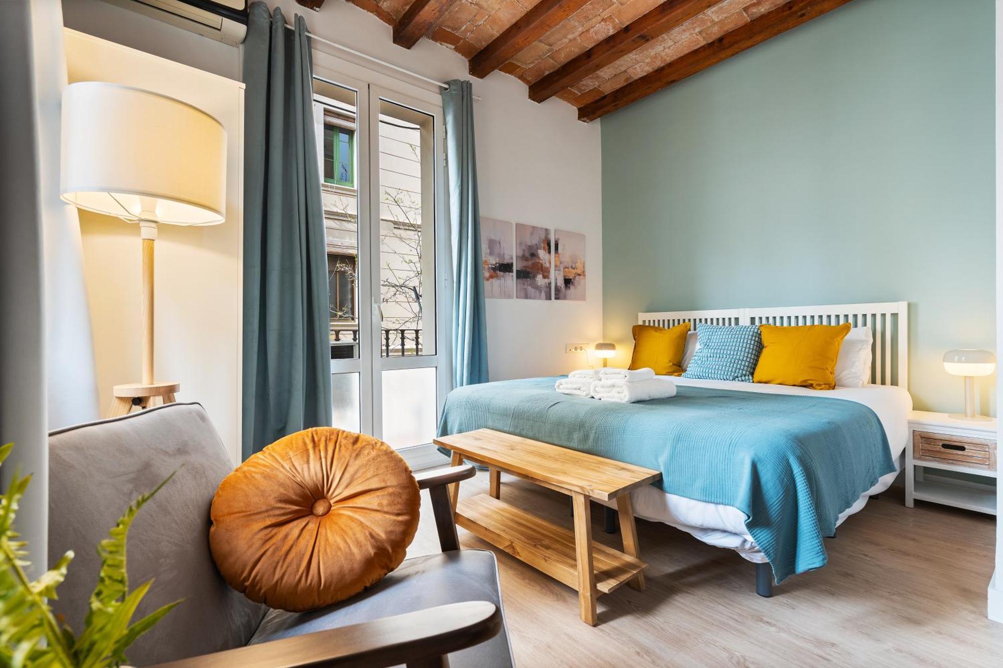 Lodging Apartments Barceloneta Beach Studio 12 المظهر الخارجي الصورة