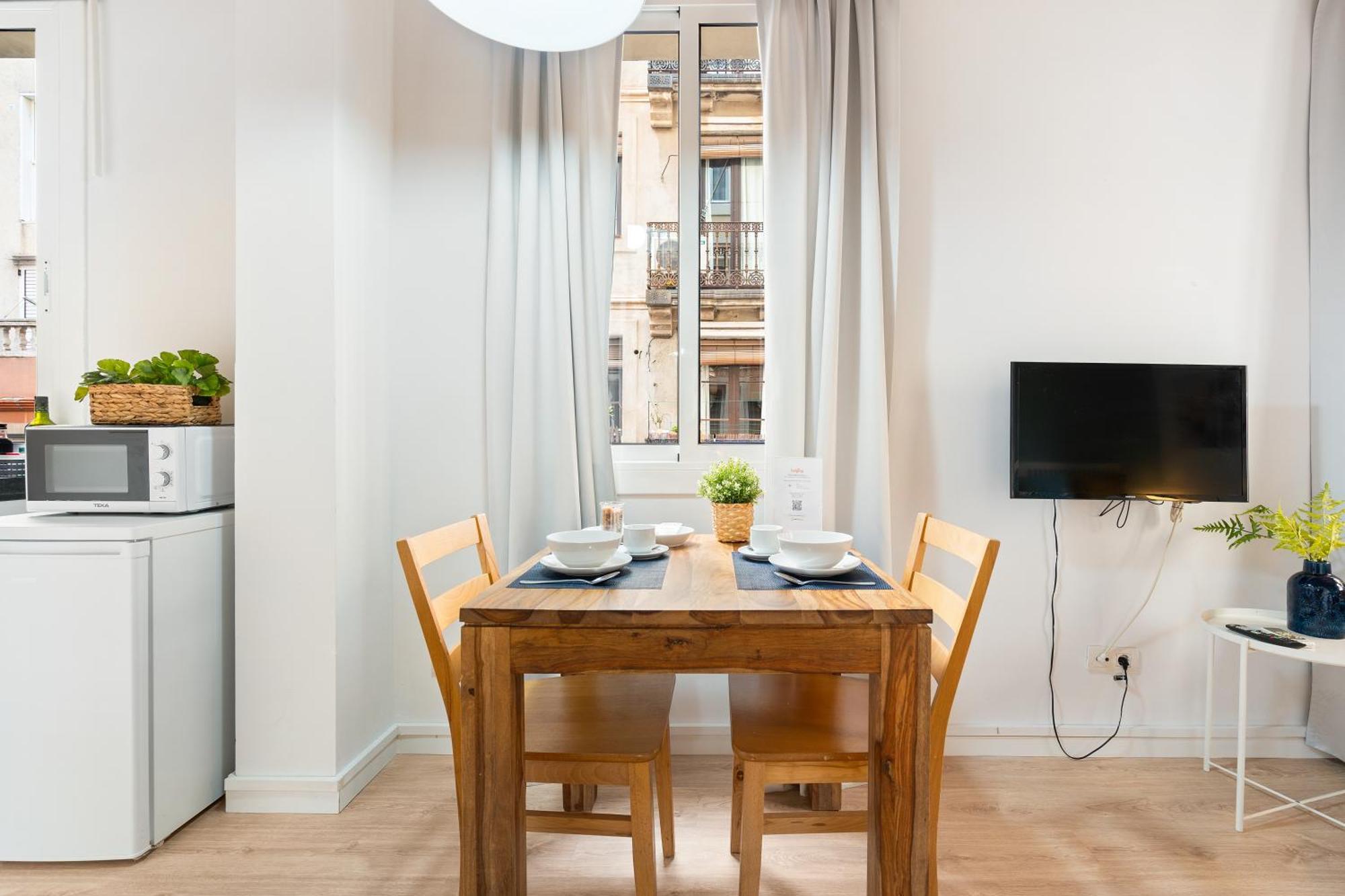 Lodging Apartments Barceloneta Beach Studio 12 المظهر الخارجي الصورة